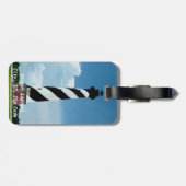 Cape Hatteras Lighthouse Außenbanks NC Gepäckanhänger (Rückseite horizontal)