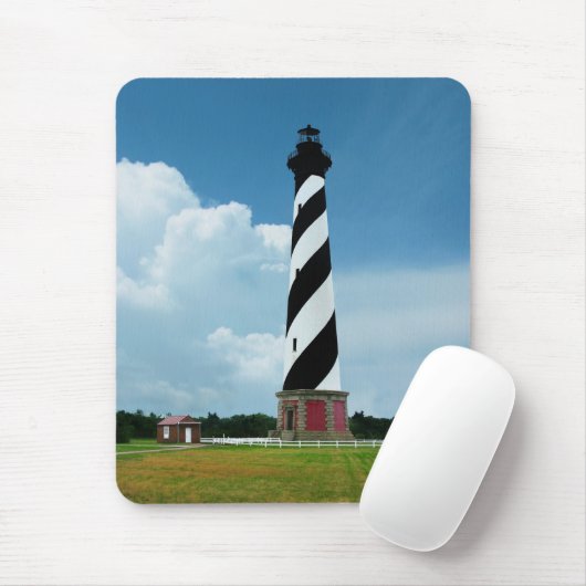 Cape Hatteras Lighthouse Außenbanks NC Mousepad (Mit Mouse)