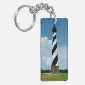 Cape Hatteras Lighthouse Außenbanks NC Schlüsselanhänger (Vorderseite links)