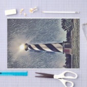 Cape Hatteras Lighthouse Äußere Banken OBX NC Seidenpapier (Handwerk)