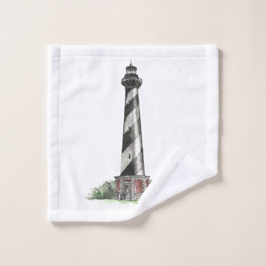 Cape Hatteras Lighthouse Badhandtuch Set (Waschlappen)