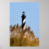 Cape Hatteras Lighthouse - Dünenansicht Poster (Vorne)