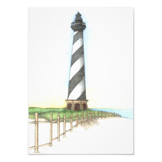 Cape Hatteras Lighthouse Fotodruck (Vorne)