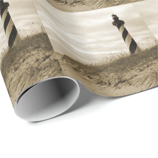 Cape Hatteras Lighthouse Geschenkpapier (Rolleneckpunkt)