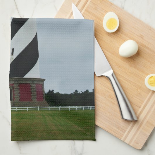 Cape Hatteras Lighthouse Geschirrtuch (Viertel Falte)