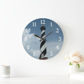 Cape Hatteras Lighthouse Große Wanduhr (Zuhause)