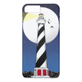 Cape Hatteras Lighthouse ILLUSTRATION Case-Mate iPhone Hülle (Rückseite)