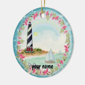 Cape Hatteras Lighthouse Keramik Ornament (Links)