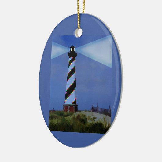CApe Hatteras Lighthouse Keramikornament (Links)