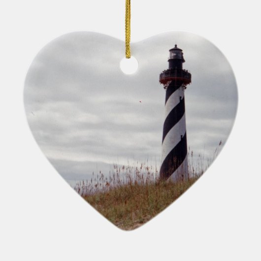 Cape Hatteras Lighthouse Keramikornament (Hinten)