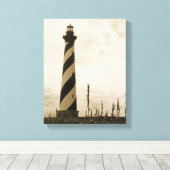 Cape Hatteras Lighthouse Leinwanddruck (Insitu (Holzboden))