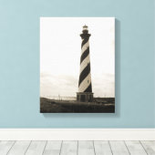 Cape Hatteras Lighthouse Leinwanddruck (Insitu (Holzboden))