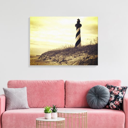 Cape Hatteras Lighthouse Leinwanddruck (Insitu (Wohnzimmer))