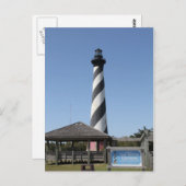 Cape Hatteras Lighthouse NC, Postkarte (Vorne/Hinten)