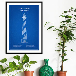 Cape Hatteras Lighthouse - North Carolina - AD Fotodruck