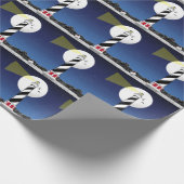 Cape Hatteras Lighthouse North Carolina Geschenkpapier (Ecke)