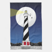 Cape Hatteras Lighthouse North Carolina Geschirrtuch (Vertikal)