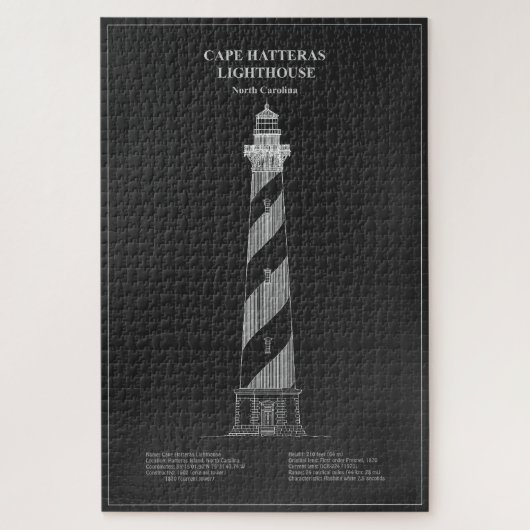 Cape Hatteras Lighthouse - North Carolina - PD Puzzle (Vertikal)