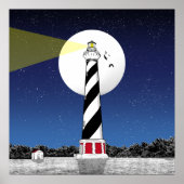 Cape Hatteras Lighthouse North Carolina Poster (Vorne)