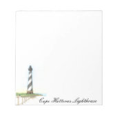 Cape Hatteras Lighthouse Notepad Notizblock (Vorderseite)