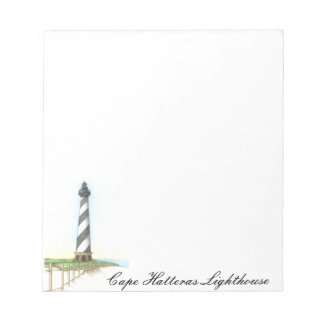 Cape Hatteras Lighthouse Notepad Notizblock