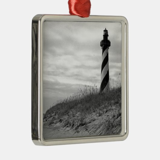 Cape Hatteras Lighthouse Ornament Aus Metall (Rechts)
