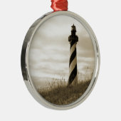 Cape Hatteras Lighthouse Ornament Aus Metall (Rechts)