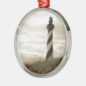 Cape Hatteras Lighthouse Ornament Aus Metall (Links)