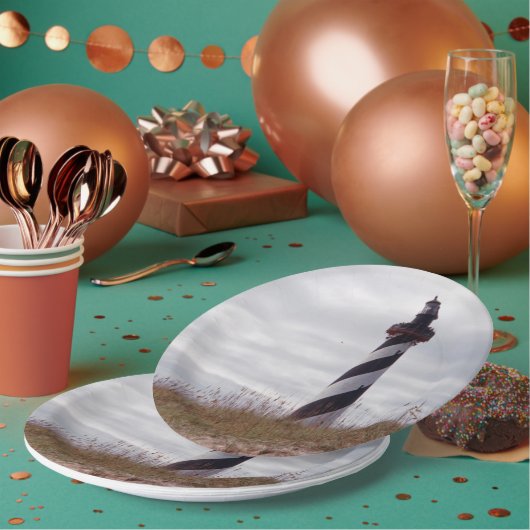 Cape Hatteras Lighthouse Pappteller (Multi)