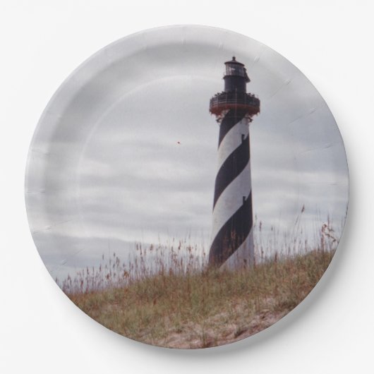 Cape Hatteras Lighthouse Pappteller (Vorderseite)