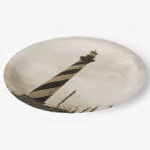 Cape Hatteras Lighthouse Pappteller (Schrägansicht)