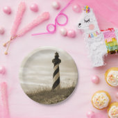 Cape Hatteras Lighthouse Pappteller (Party)