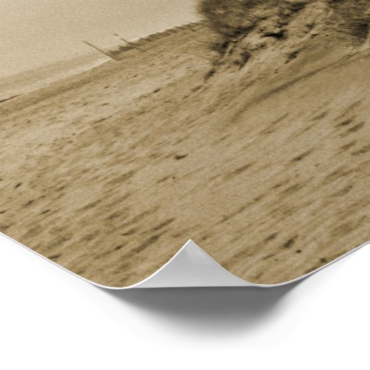 Cape Hatteras Lighthouse Poster (Ecke)