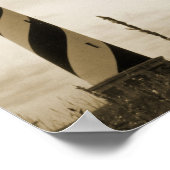 Cape Hatteras Lighthouse Poster (Ecke)