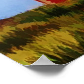 Cape Hatteras Lighthouse Poster Text Außenbanken (Ecke)