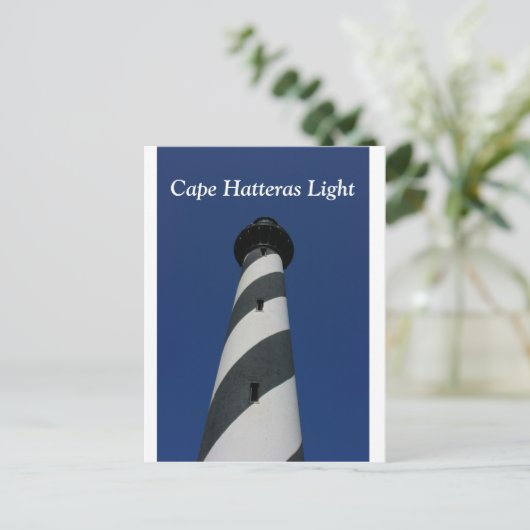 Cape Hatteras Lighthouse Postkarte (Stehend Vorderseite)
