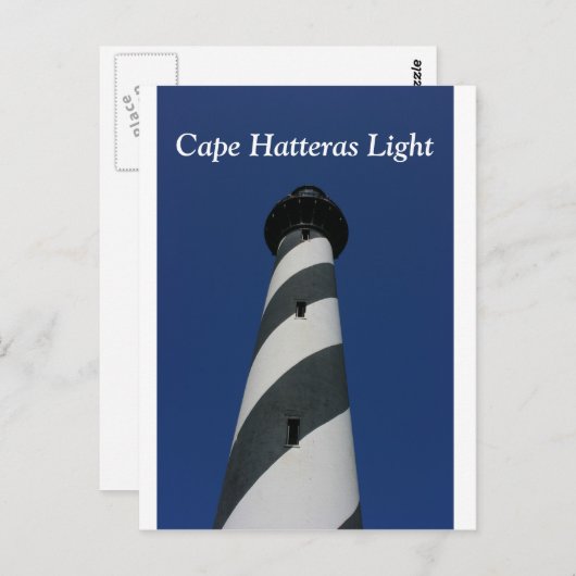 Cape Hatteras Lighthouse Postkarte (Vorne/Hinten)