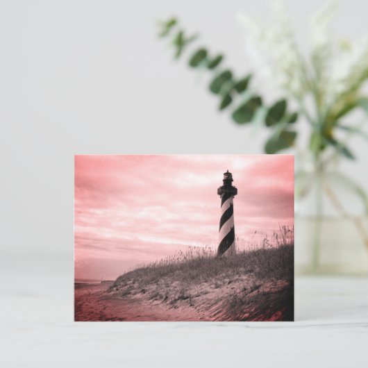 Cape Hatteras Lighthouse Postkarte (Stehend Vorderseite)