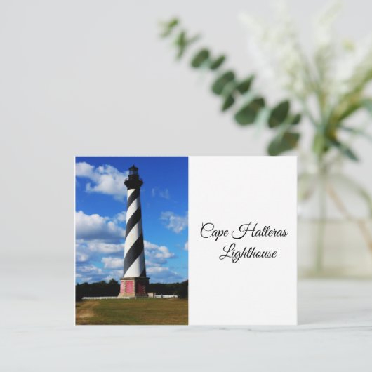 Cape Hatteras Lighthouse Postkarte (Stehend Vorderseite)