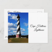 Cape Hatteras Lighthouse Postkarte (Vorne/Hinten)