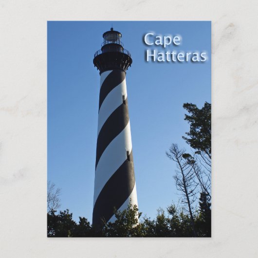 Cape Hatteras Lighthouse Postkarte (Vorderseite)