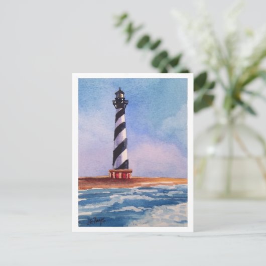 Cape Hatteras Lighthouse Postkarte (Stehend Vorderseite)