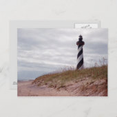 Cape Hatteras Lighthouse Postkarte (Vorne/Hinten)