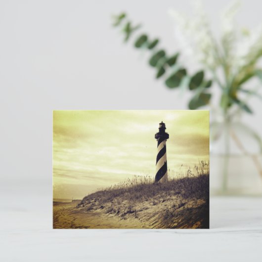 Cape Hatteras Lighthouse Postkarte (Stehend Vorderseite)