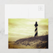 Cape Hatteras Lighthouse Postkarte (Vorne/Hinten)