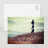 Cape Hatteras Lighthouse Postkarte (Vorne/Hinten)