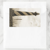 Cape Hatteras Lighthouse Rechteckiger Aufkleber (Tasche)