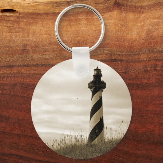 Cape Hatteras Lighthouse Schlüsselanhänger (Vorderseite)