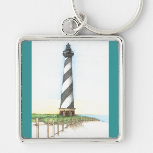 Cape Hatteras Lighthouse Schlüsselanhänger (Vorne)