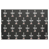 Cape Hatteras Lighthouse Schwarzweiß Stoff (Fat Quarter (45,7 x 55,9 cm))